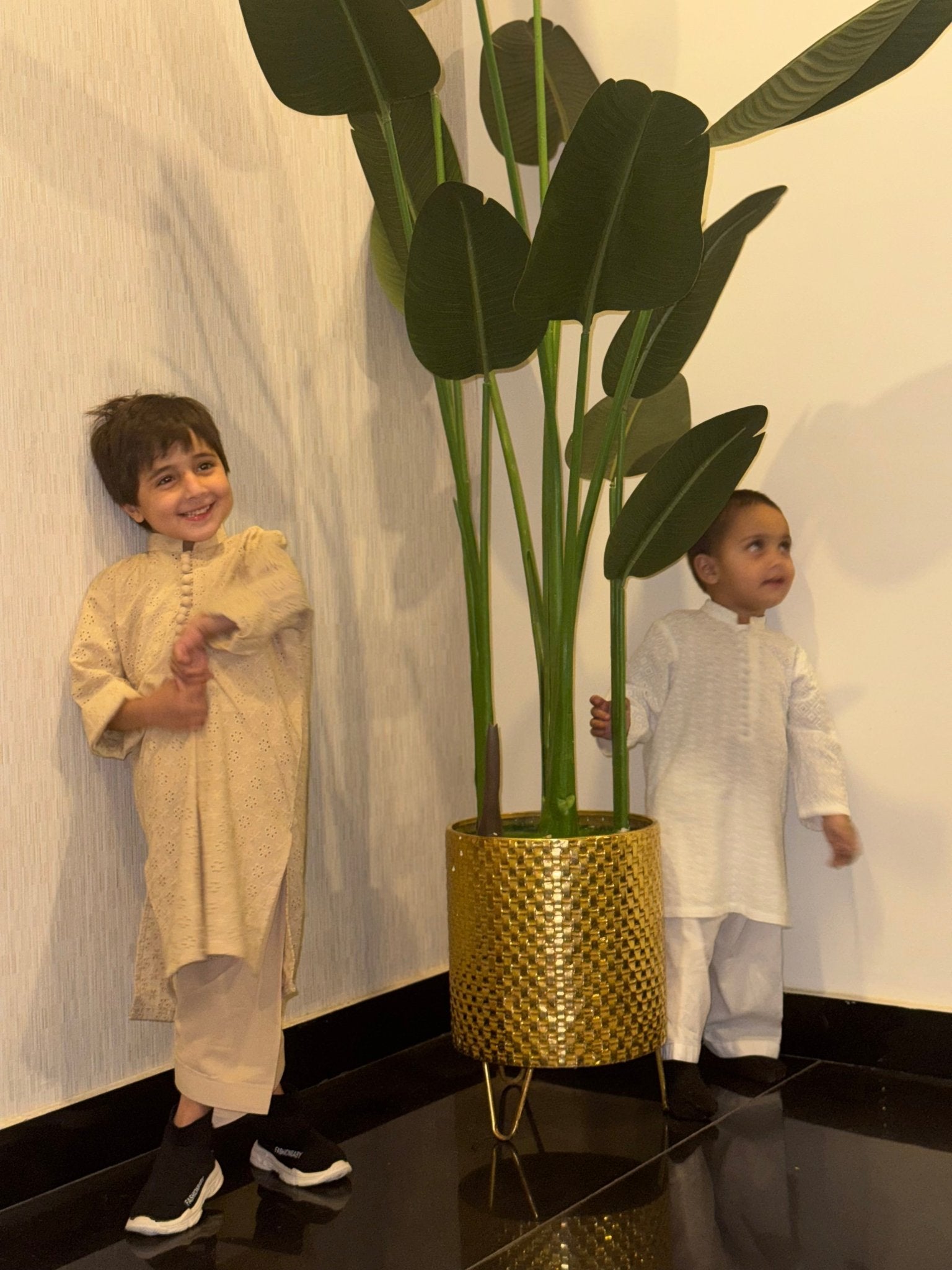 KIFL - ChikanKari Cotton Kurta (Cream) - KIFL