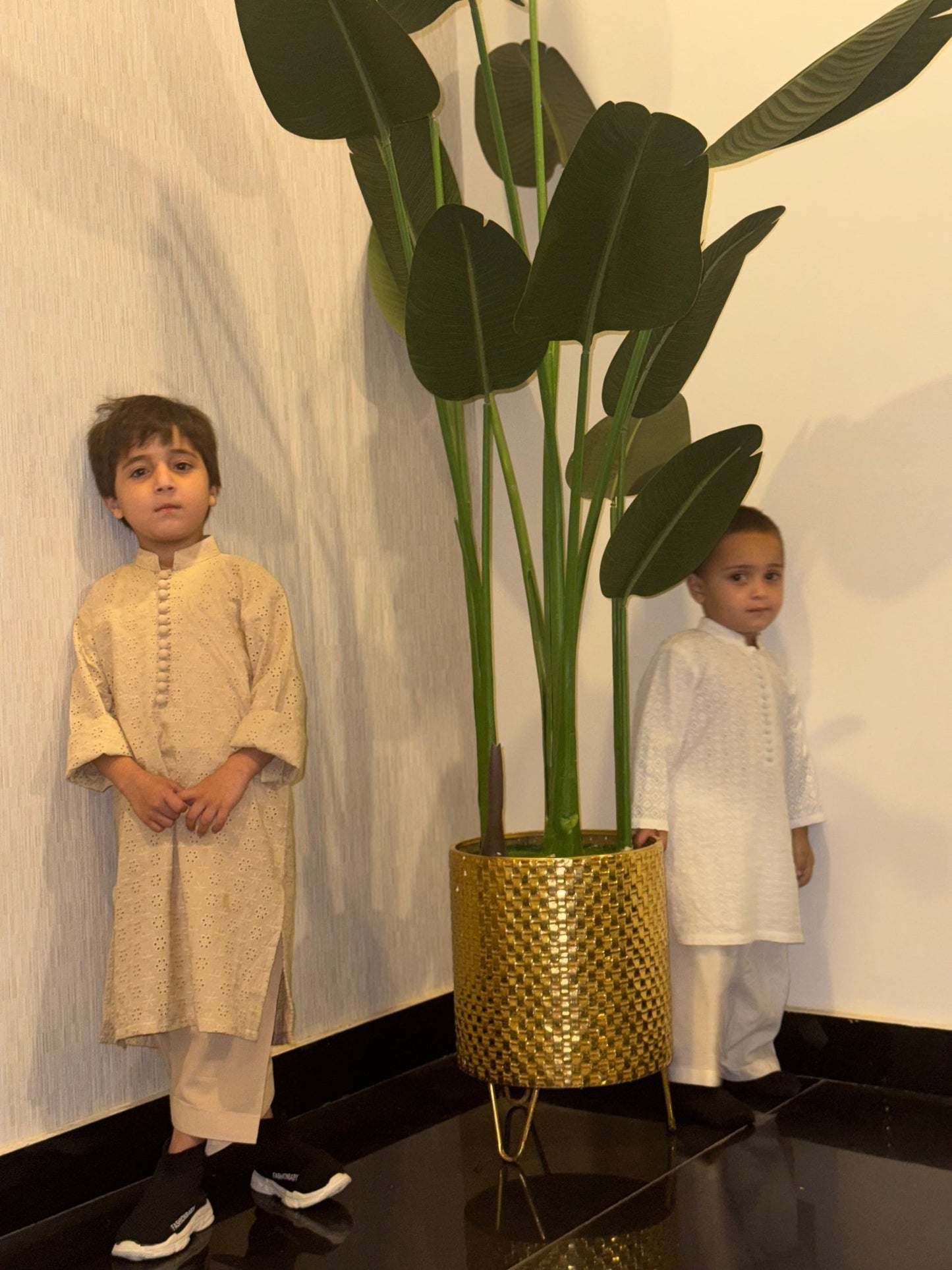 KIFL - ChikanKari Cotton Kurta (Cream) - KIFL